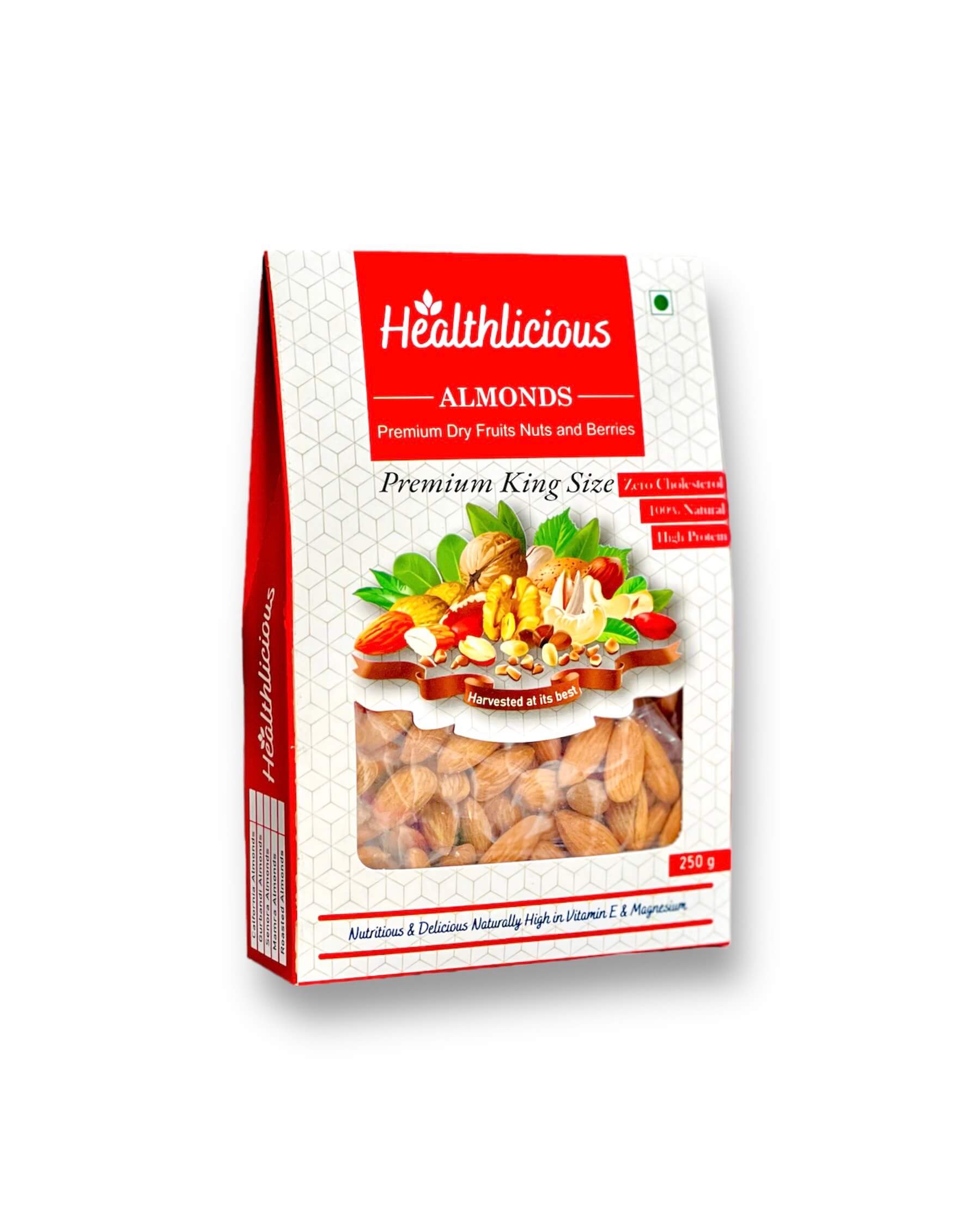 Healthlicious Premium King Size Almonds